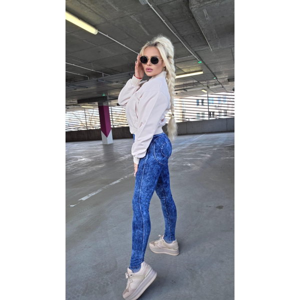 Legginsy modelujące JEANS MARMUR    XS - S - M - L - XL